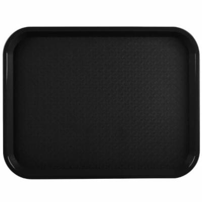 Vollrath Tray Fast Food Black 10X14; 24 Each; 1 Per Case