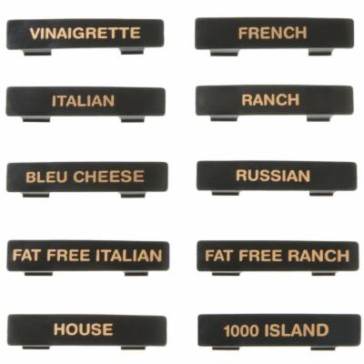 Tablecraft Name Tag Set; 10 Each; 1 Per Case - High Mart Wholesale