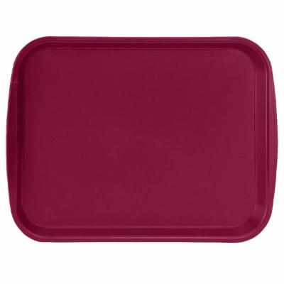 Vollrath Tray 10X14 Burgundy; 24 Each; 1 Per Case