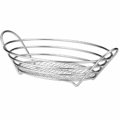 Tablecraft Basket Metal Oval 13 Inches 1-6 Each; 6 Each; 1 Per Case - High Mart Wholesale