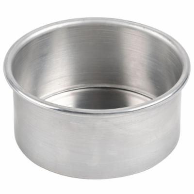 American Metalcraft Round Cake Pan; Aluminum; 6" Dia X 3" H; 1 Each; 1 Per Case - High Mart Wholesale
