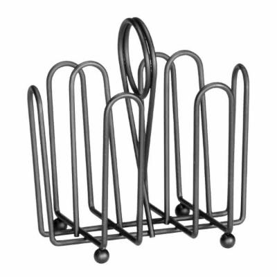 Tablecraft Black Jelly Packet Rack; 12 Each; 1 Per Case - High Mart Wholesale