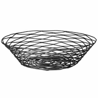 Tablecraft Wire Basket Round Black 10 X 15; 1 Each - High Mart Wholesale