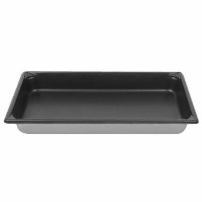 Vollrath Pan Full Size 2.5" Deep Black; 6 Each; 1 Per Case