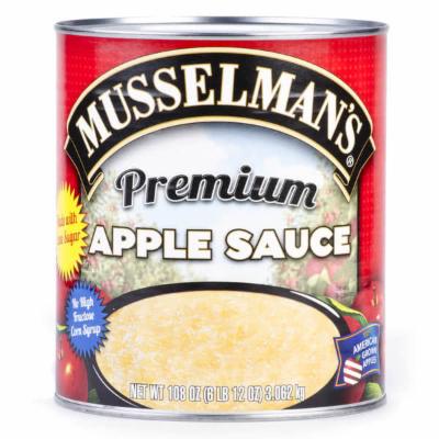 Musselman's Premium Apple Sauce; 108 Ounces; 6 Per Case