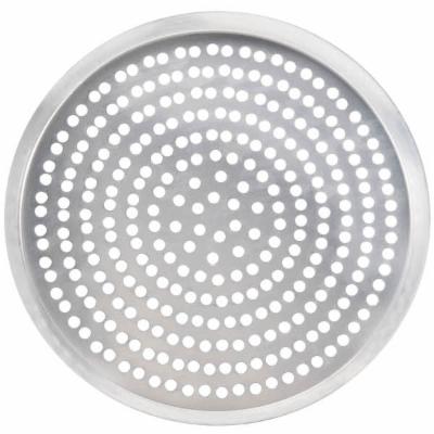 American Metalcraft Pizza Pan Super Perforated 13 Inches Heavy Weight Aluminum; 1 Each - High Mart Wholesale
