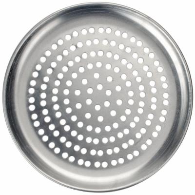 American Metalcraft Pan 16 Inch Perforated Coupe Aluminum; 1 Each; 1 Per Case - High Mart Wholesale