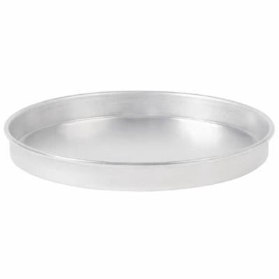 American Metalcraft 10 Inch Diameter 1 Inch Deep 18 Gauge Aluminum Straight Sided Pizza Pan; 1 Each - High Mart Wholesale