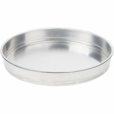 American Metalcraft Pizza Pan Straight Edge 7X2" 1/4" Galvanized Aluminum; 1 Each - High Mart Wholesale