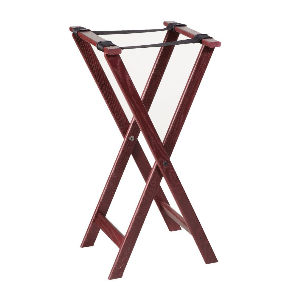 American Metalcraft Tray Stand Mahogany; 1 Each - High Mart Wholesale