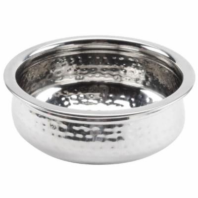 American Metalcraft Bowl 38Oz Large Stainless Steel Hammered Finished; 1 Each - High Mart Wholesale