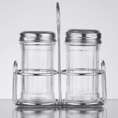 American Metalcraft Shakers Mini Glass With Stainless Steel Stand; 1 Each - High Mart Wholesale