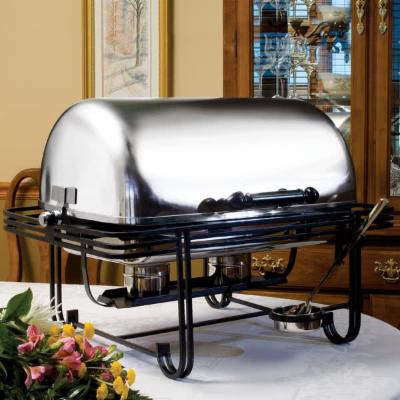 American Metalcraft Chafer Set Wrought Iron Rectangular; 1 Each - High Mart Wholesale