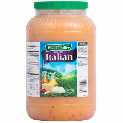 Hidden Valley Golden Italian Dressing Bulk; 1 Gallon; 4 Per Case