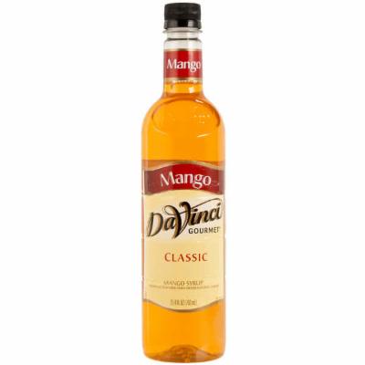 Davinci Gourmet Syrup Mango Flavored; 750 Milileter; 4 Per Case - High Mart Wholesale