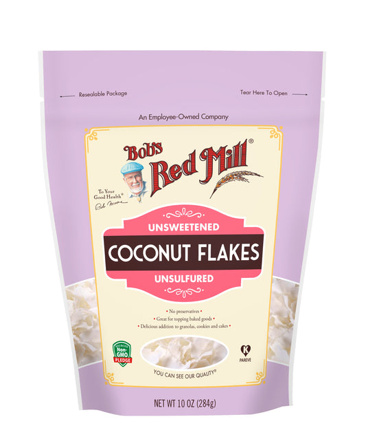 Bob's Red Mill Natural Foods Inc Kosher Coconut Flakes; 10 Ounces; 4 Per Case