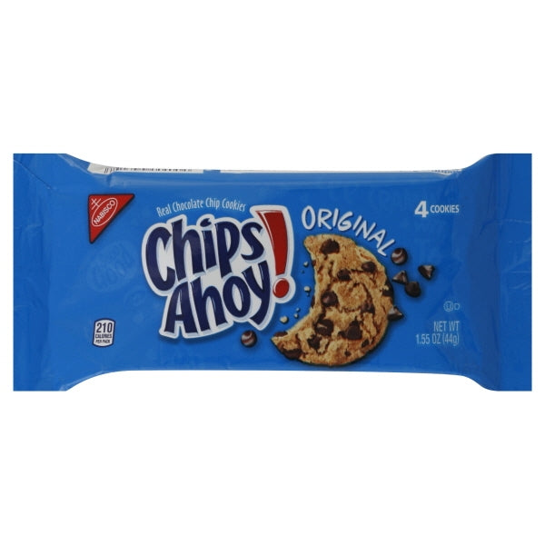 Chips Ahoy Single Serve Cookies; 1.55 Ounces; 12 Per Box; 4 Per Case - High Mart Wholesale