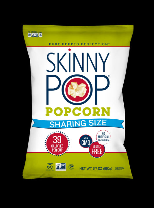 Skinnypop Popcorn Original Sharing Size; 6.7 Ounces; 6 Per Case