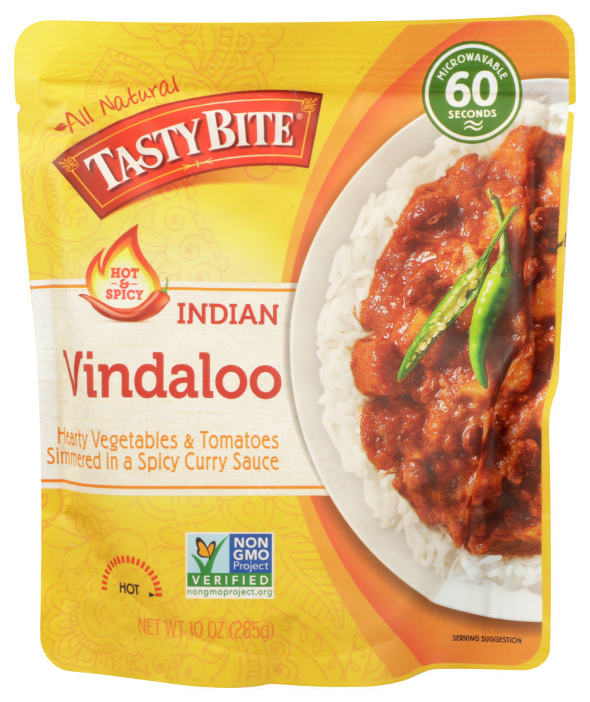 Tasty Bite Hot & Spicy Vindaloo; 10 Ounces; 48 Per Case - High Mart Wholesale