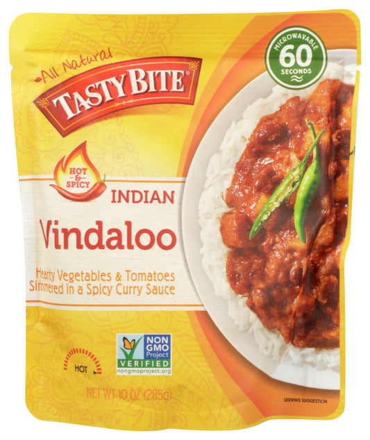 Tasty Bite Hot & Spicy Vindaloo; 10 Ounces; 48 Per Case - High Mart Wholesale