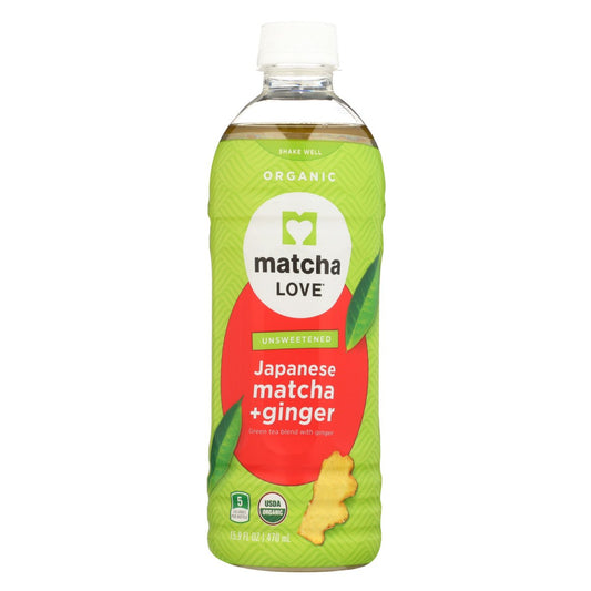 Matcha Love Organic Matcha Ginger Green Tea; 15.9 Fluid Ounces; 12 Per Case - High Mart Wholesale