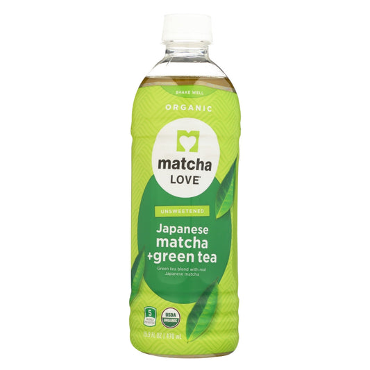 Matcha Love Organic Matcha Green Tea; 15.9 Fluid Ounces; 12 Per Case - High Mart Wholesale