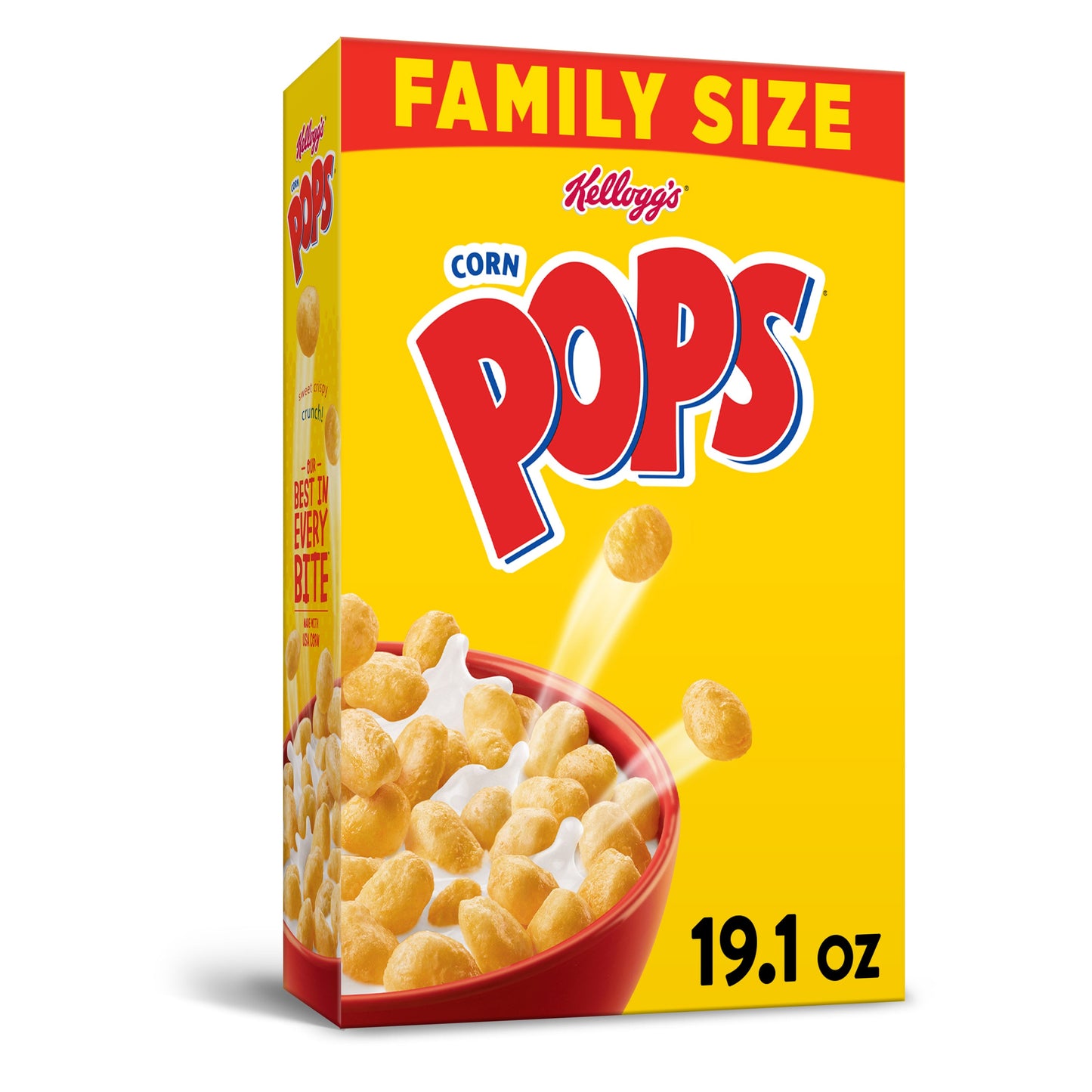 Kellogg's Corn Pops Cereal; 19.1 Ounces; 12 Per Case