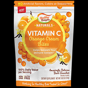 Slimfast Natural Vitamin C Orange Creme Bite; 30 Count; 12 Per Case - High Mart Wholesale