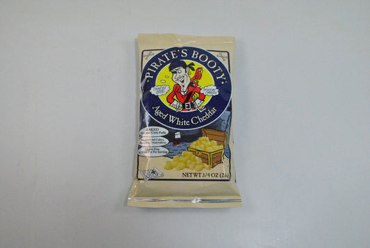 Pirate's Booty Aged White Cheddar K-12; 0.75 Ounces; 72 Per Case