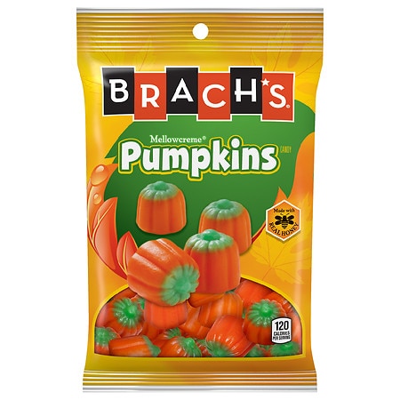 Brachs Pumpkin Mellos Creme; 4.2 Ounces; 18 Per Case - High Mart Wholesale