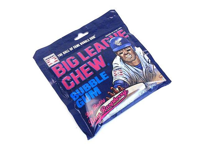Ford Gum Big League Chew Blue Raspberry; 2.12 Ounces; 12 Per Box; 9 Per Case - High Mart Wholesale