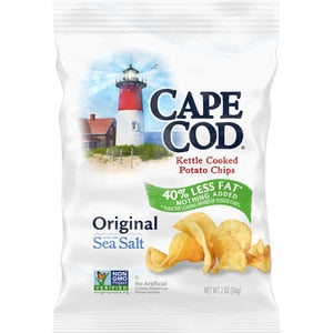 Cape Cod Potato Chips Reduced Fat; 2 Ounces; 6 Per Case