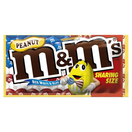 M&M's Candy Peanut Share Size Ranger; 3.27 Ounces; 24 Per Box; 6 Per Case