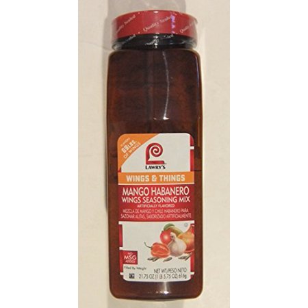 Lawry's Mango Habanero Wing; 21.75 Ounces; 6 Per Case