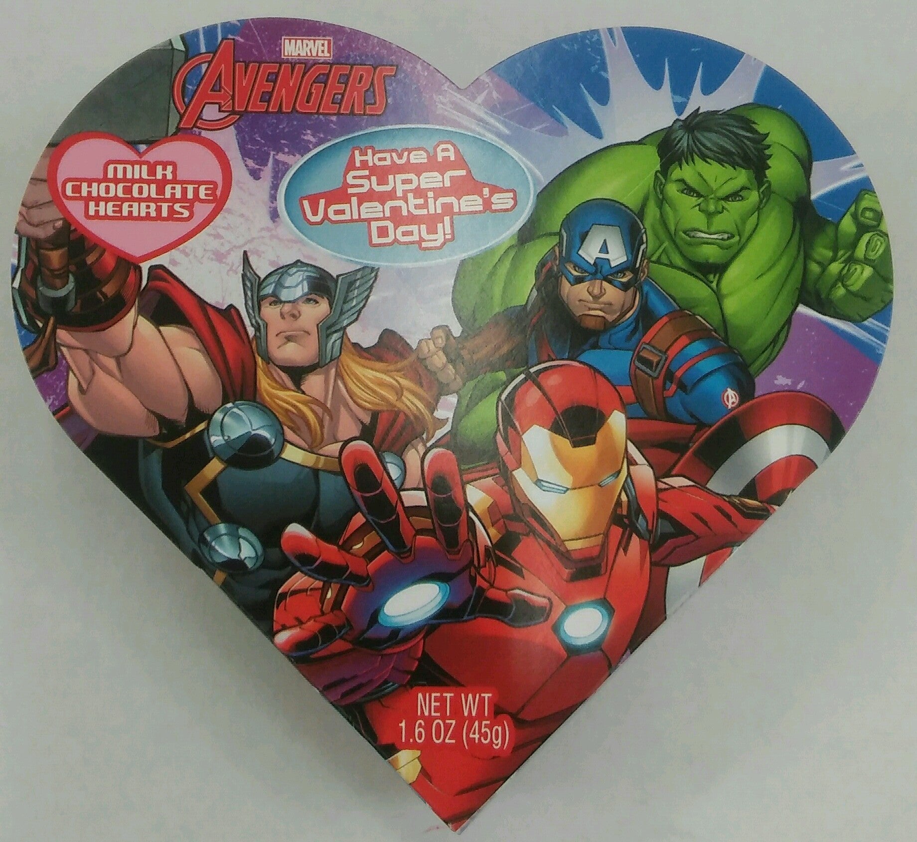 Frankford Candy Marvel Assorted Heart Box; 24 Count; 1 Per Case - High Mart Wholesale