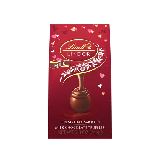 Lindt & Sprungli (Usa) Inc Lindor Milk Chocolate Mini Bag; 0.8 Ounces; 24 Per Case