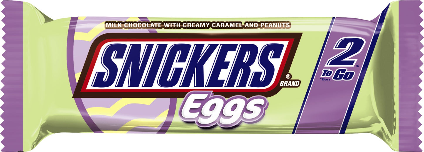 Snickers Caramel Egg Two To Go Easter; 2.83 Ounces; 24 Per Box; 4 Per Case