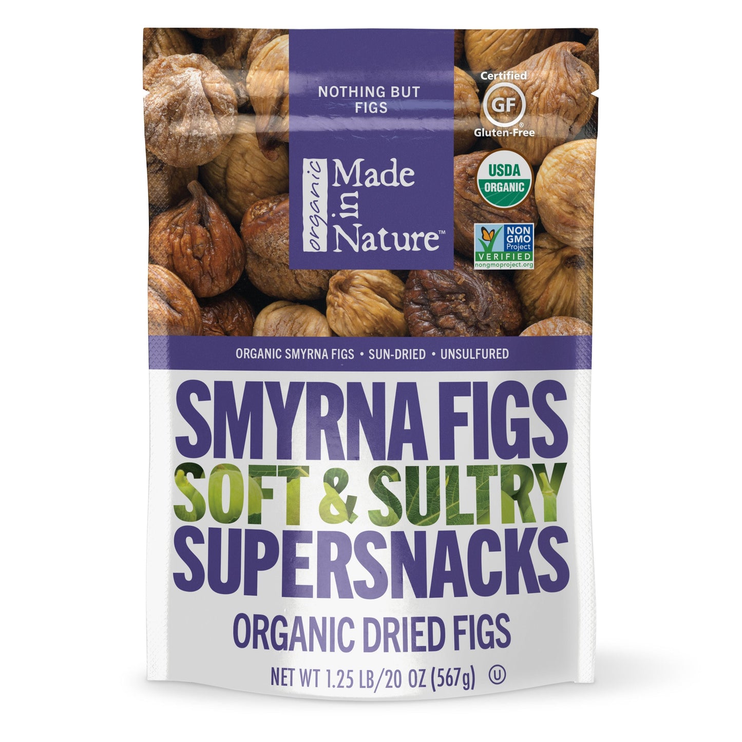 Made In Nature Organic Calimyrna Figs; 1 Each; 6 Per Case - High Mart Wholesale