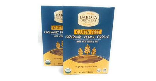 Dakota Growers Organic Gluten-Free Penne Rigate; 12 Ounces; 12 Per Case - High Mart Wholesale
