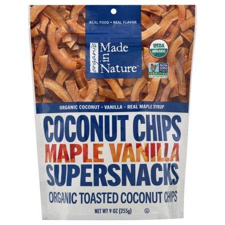 Made In Nature Organic Maple Vanilla Coconut Chips; 1 Each; 6 Per Case - High Mart Wholesale