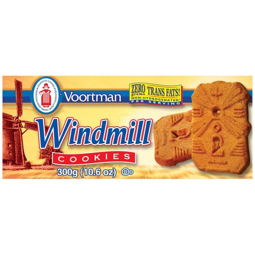 Voortman Windmill Cookies; 11.3 Ounces; 12 Per Case - High Mart Wholesale