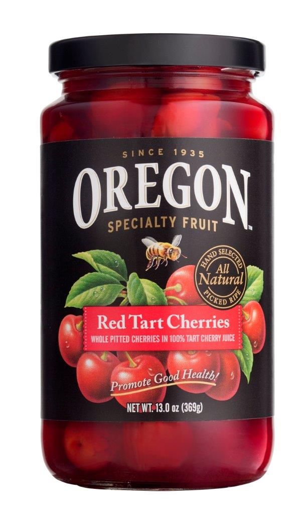 Oregon Fruit Product Red Tart Cherries; 12 Ounces; 6 Per Case - High Mart Wholesale