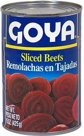 Goya Beets Sliced Low Sodium; 15 Ounces; 24 Per Case