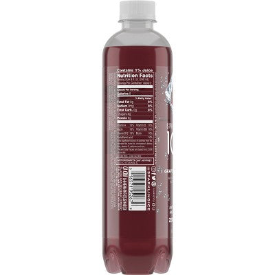 Sparkling Ice Grape Raspberry Flavored Sparkling Water; 17 Fluid Ounce; 12 Per Case