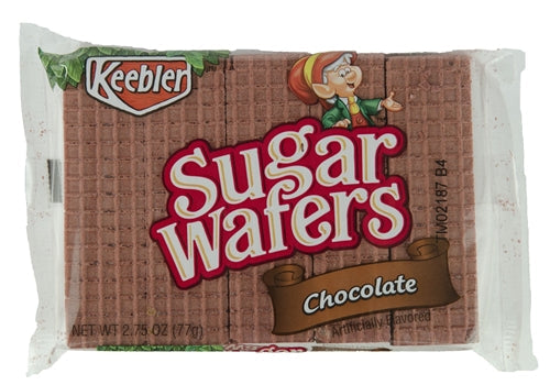 Keebler Sugar Wafers Chocolate Cookies; 2.75 Ounce; 12 Per Box; 12 Per Case