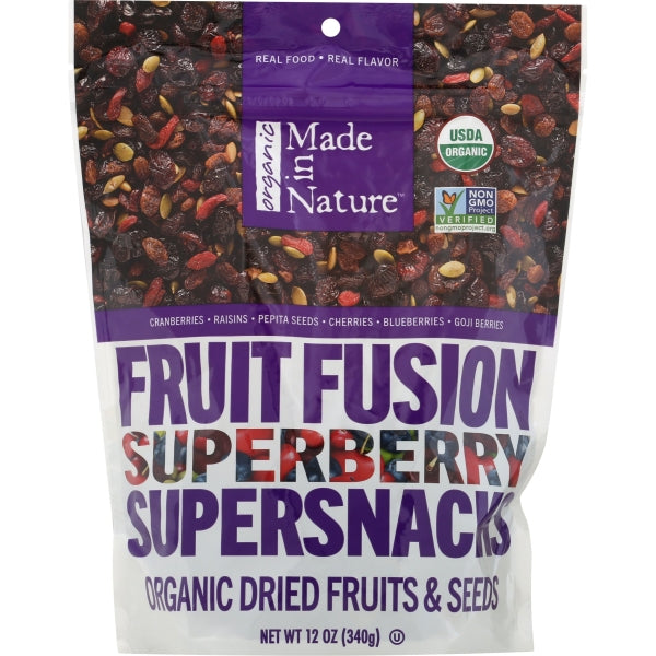 Made In Nature Organic Super Berry Dried Fruit; 10 Ounces; 6 Per Case - High Mart Wholesale