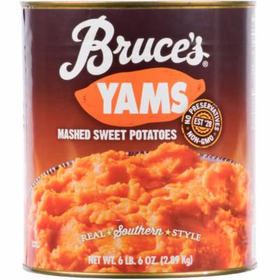 Bruce's Yams Mashed Yams; 1 Each; 6 Per Case