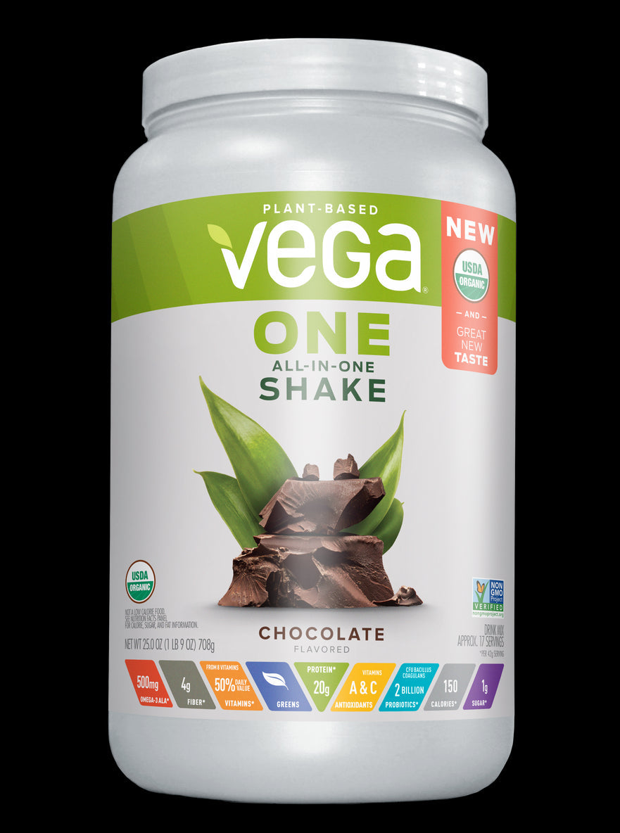 Vega All-In-One Chocolate Shake; 25 Ounces; 12 Per Case - High Mart Wholesale