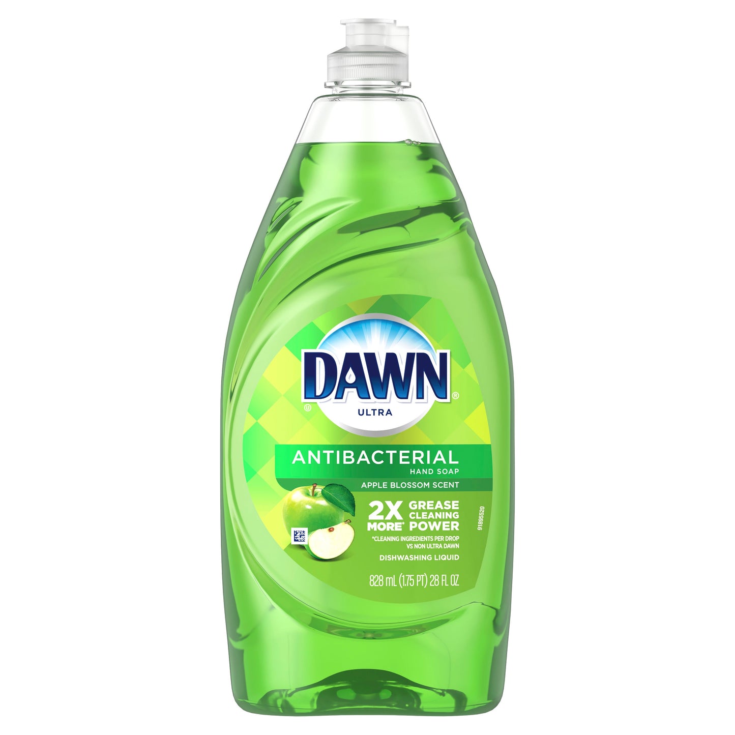 Dawn Dishwashing Liquid Ultra Hand Apple Blossom; 828 Milliliter; 8 Per Case