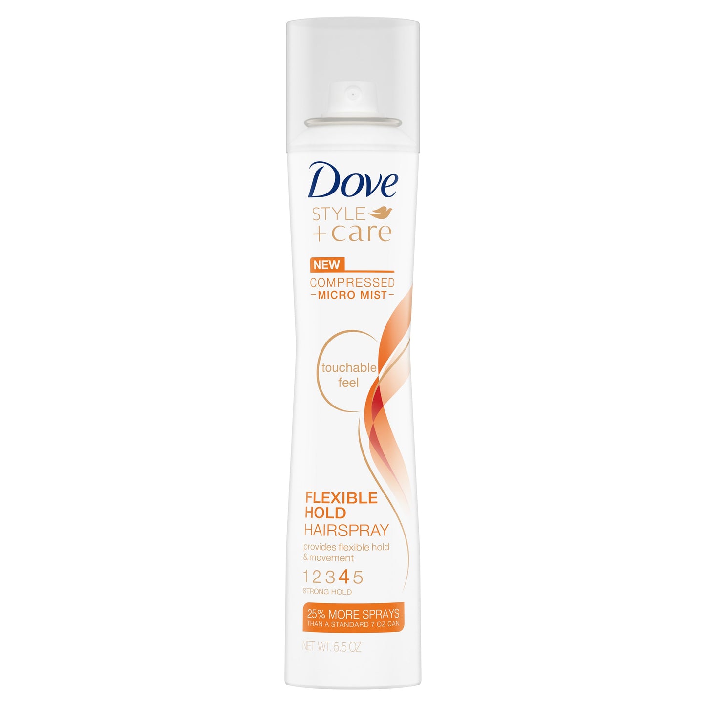 Dove Hair Spray Flex Hold; 5.5 Fluid Ounce; 3 Per Box; 2 Per Case